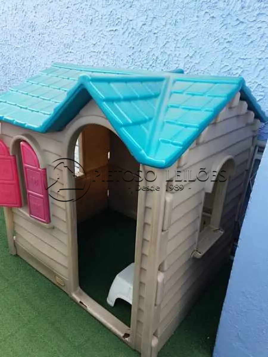 LOTE 001F - 1 (um) BRINQUEDO PLAY COLORIDO CASA, MARCA "LITTLE TIKES"