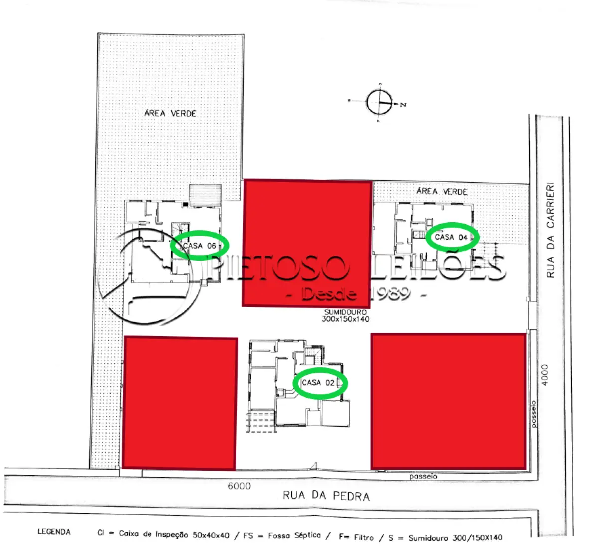 LOTE 001 - GRAMADO/RS - TERRENOS DENTRO DE UM TODO MAIOR COM A ÁREA DE 2.800,00m², NO BAIRRO PLANALTO
