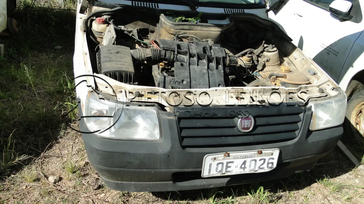 LOTE 006 - FIAT/UNO MILLE ECONOMY, ANO/MODELO: 2009/2010, PLACA: IQE4026, 