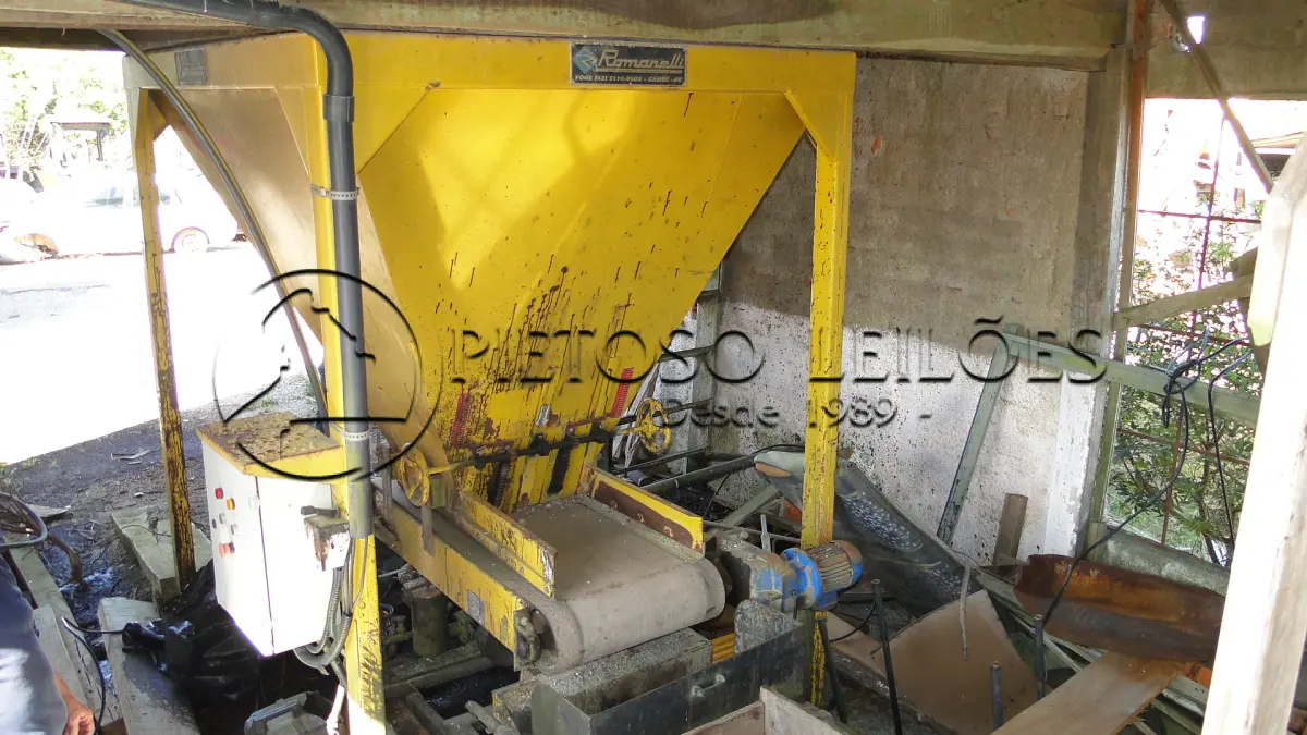 LOTE 004 - USINA DE ASFALTO MARCA ROMANELLI MOD UPMF 30-40, ANO/MODELO: 2007,