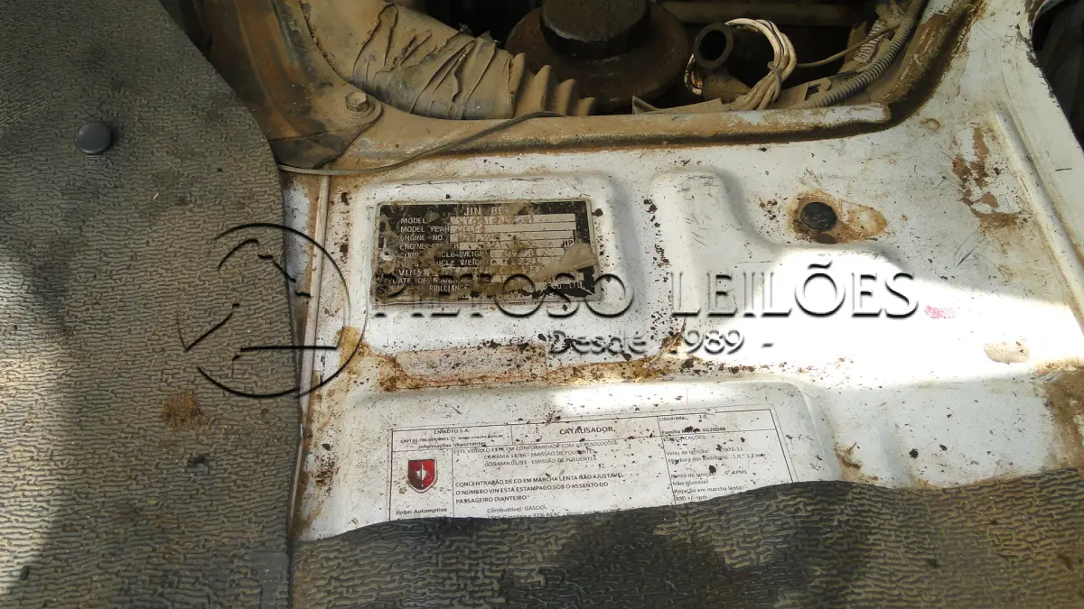 LOTE 078 - I/JINBEI VAN NIKS ESCO, ANO/MODELO: 2013/2014, PLACA: IVT7457