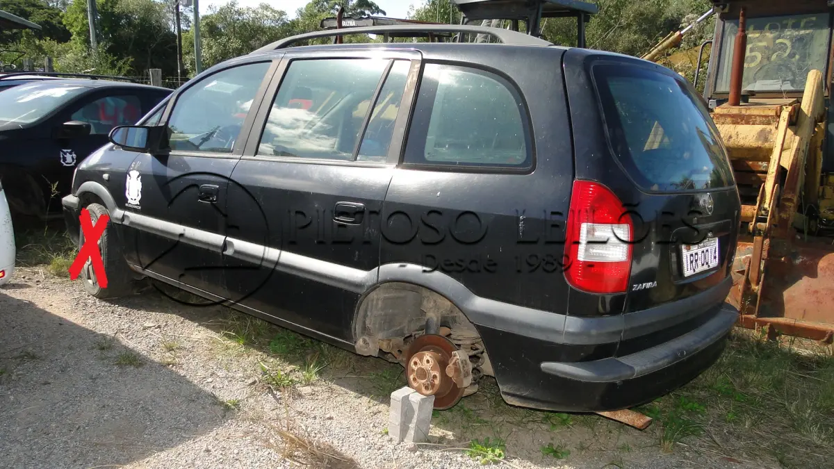 LOTE 001 - GM/ZAFIRA ELEGANCE, ANO/MODELO: 2007/2008 PLACA: IRR0014,