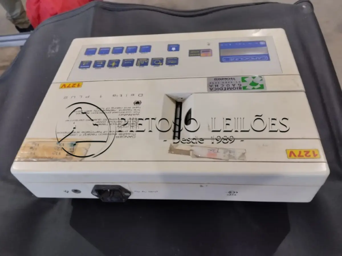 LOTE 026 - ELETROCARDIÓGRAFO MODELO DELTA 1 PLUS