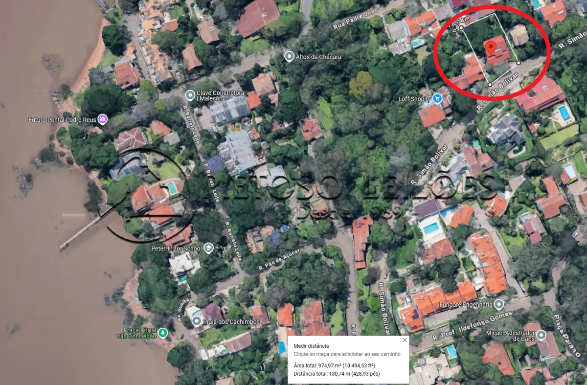 LOTE 003 - PORTO ALEGRE/RS - O PRÉDIO N° 423 DA RUA SIMÃO BOLIVAR, NO BAIRRO VILA CONCEIÇÃO