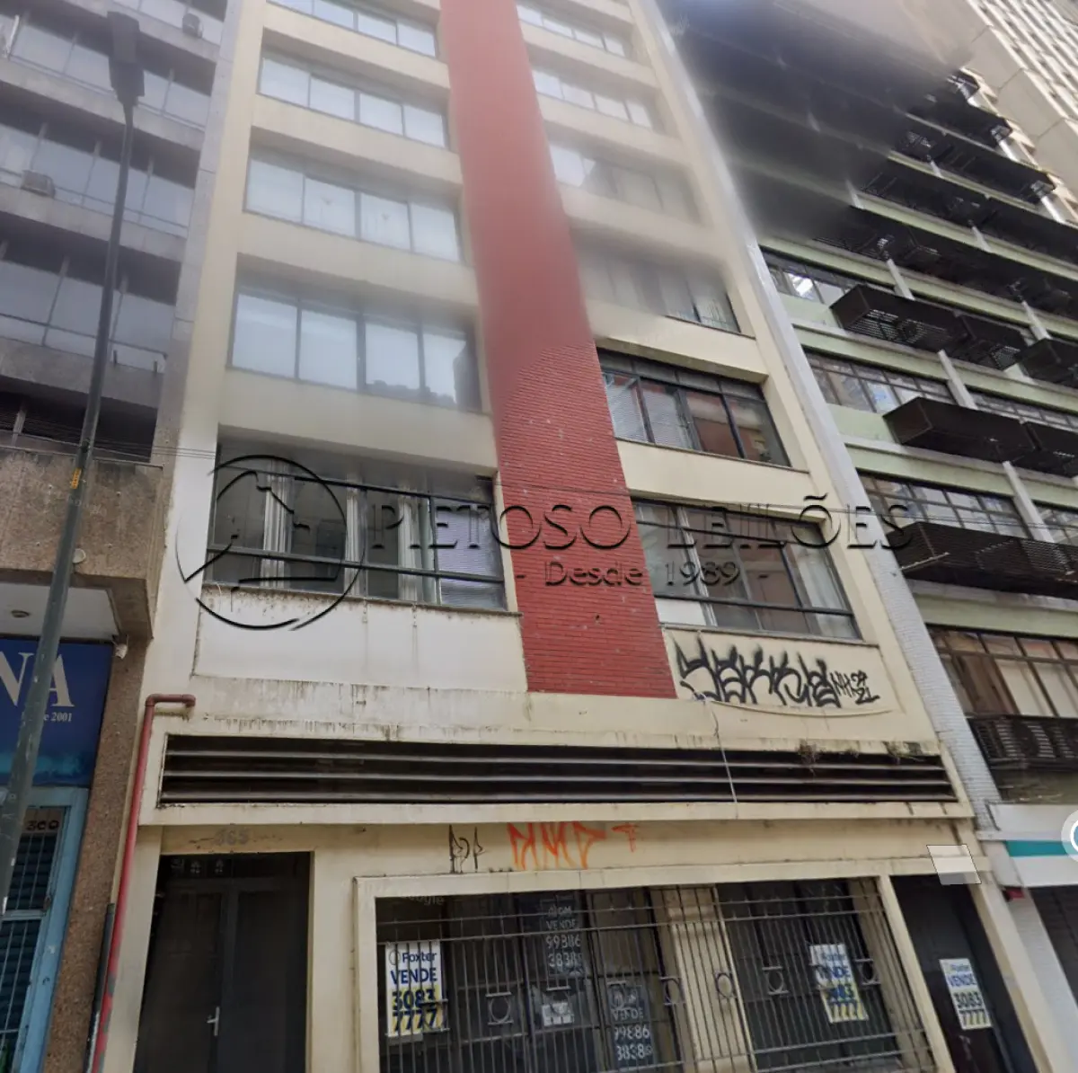 LOTE 004 - PORTO ALEGRE/RS - A UNIDADE AUTÔNOMA DO 2º PAVIMENTO NA RUA GENERAL CÂMARA, Nº 365, BAIRRO CENTRO