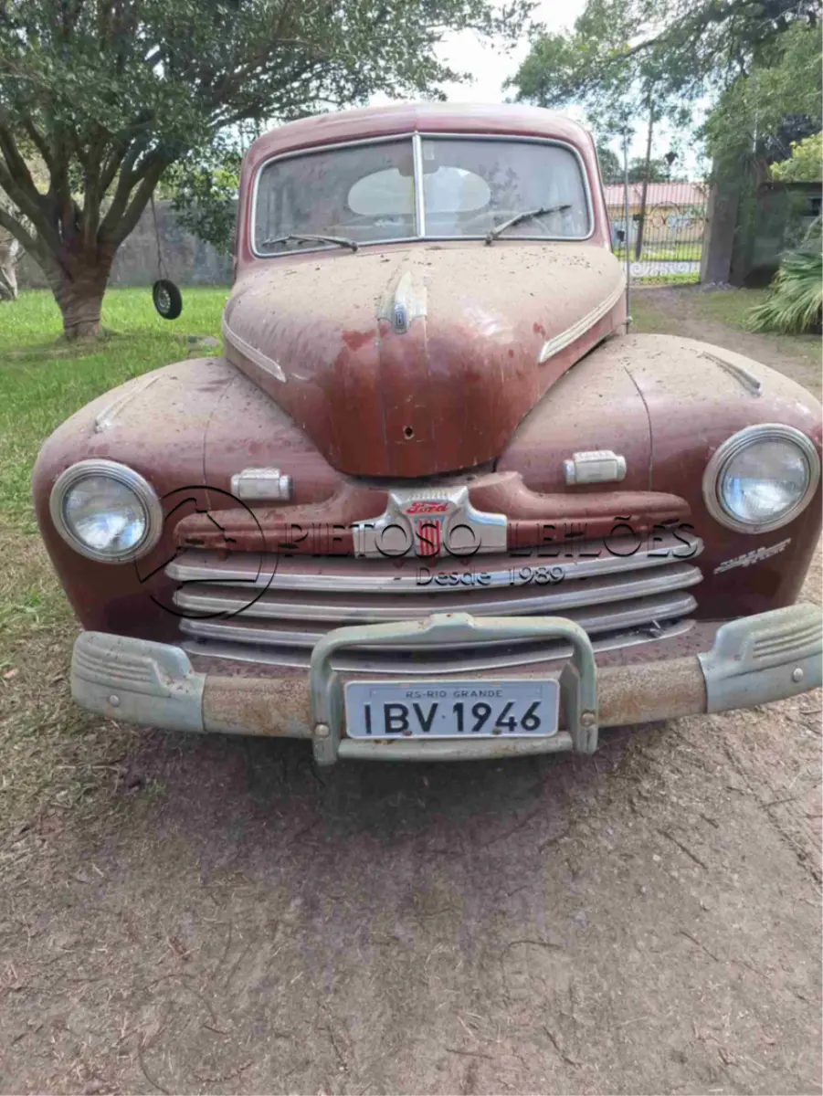 LOTE 001 - IMP/FORD COUPÊ, ANO: 1946, PLACA: IBV1946