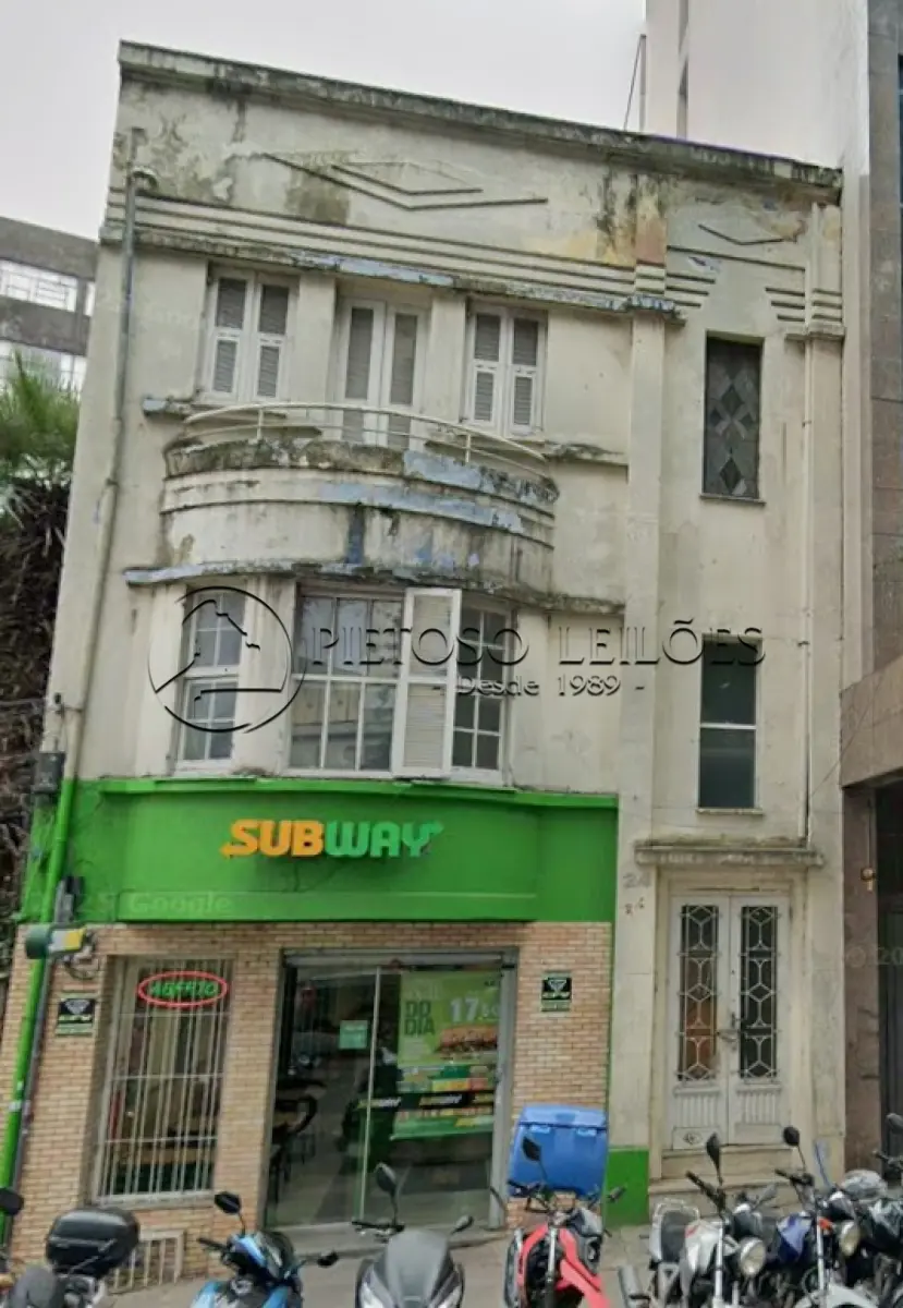 LOTE 500 - PORTO ALEGRE/RS - PRÉDIO À PRAÇA DOM FELICIANO, NºS  22 e 24 (PAV. 1 e 2), BAIRRO CENTRO