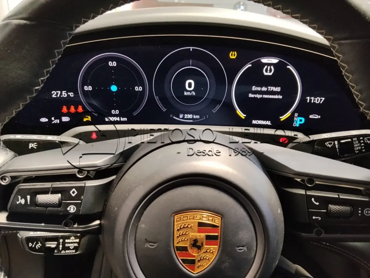 LOTE 101 - AUTOMÓVEL I/PORSCHE TAYCAN 4CT, ANO/MODELO: 2022, PLACA: SFB8F09