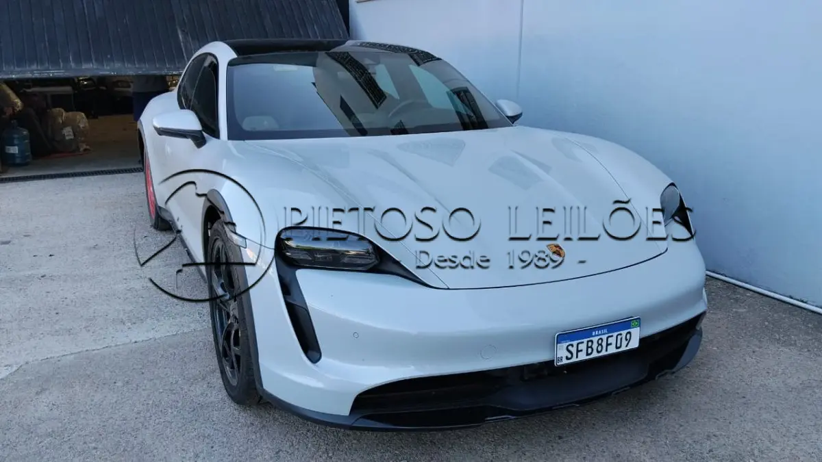 LOTE 101 - AUTOMÓVEL I/PORSCHE TAYCAN 4CT, ANO/MODELO: 2022, PLACA: SFB8F09