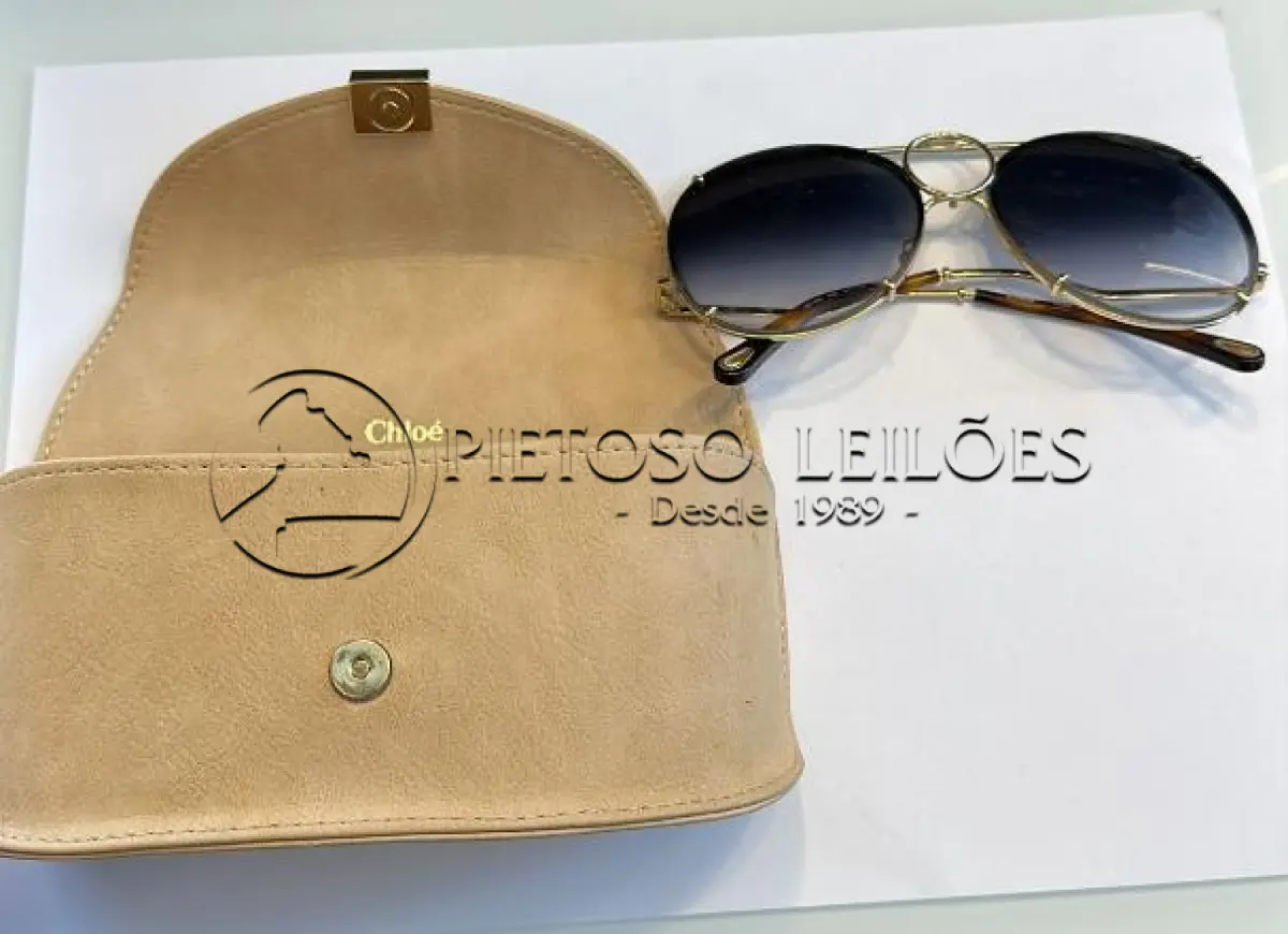 LOTE 111 - ÓCULOS DE SOL CHLOÉ