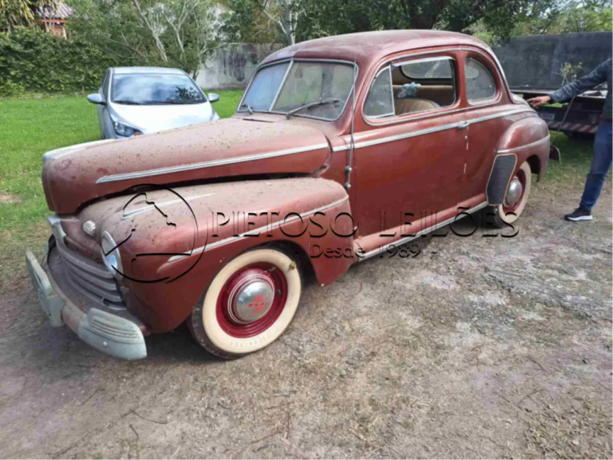 LOTE 001 - IMP/FORD COUPÊ, ANO: 1946, PLACA: IBV1946