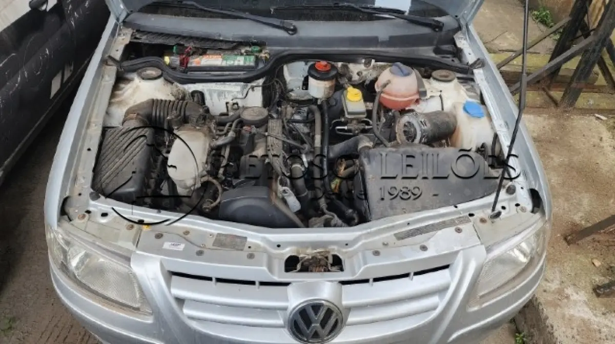 LOTE 009 - AUTOMÓVEL VW/GOL PATRULHEIRO 1.6, ANO/MODELO: 2006/2007, PLACA: JJQ2923