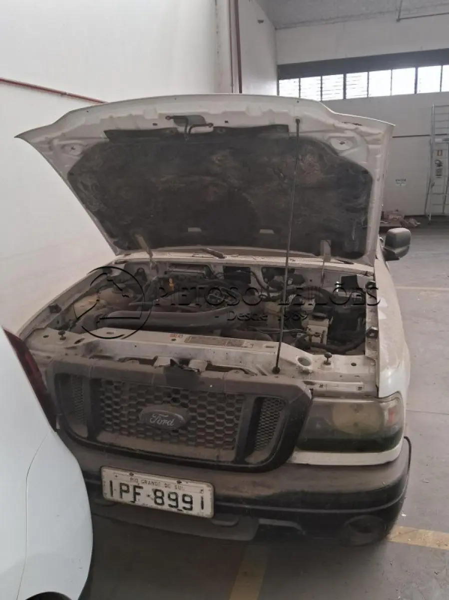 LOTE 002 - CAMINHONETE I/FORD RANGER XL 13P, ANO/MODELO: 2008/2009, PLACA: IPF8991