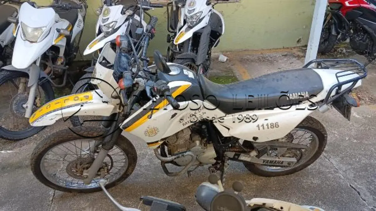 LOTE 001 - MOTOCICLETA YAMAHA/XTZ250 LANDER, ANO/MODELO: 2018/2019, PLACA: IYJ7487 