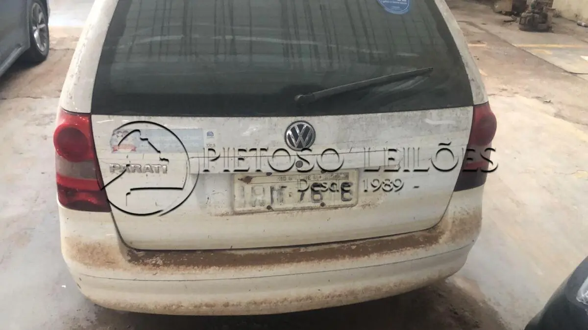 LOTE 003 - AUTOMÓVEL VW/PARATI 1.6, ANO/MODELO: 2010/2011, PLACA: IRM7616