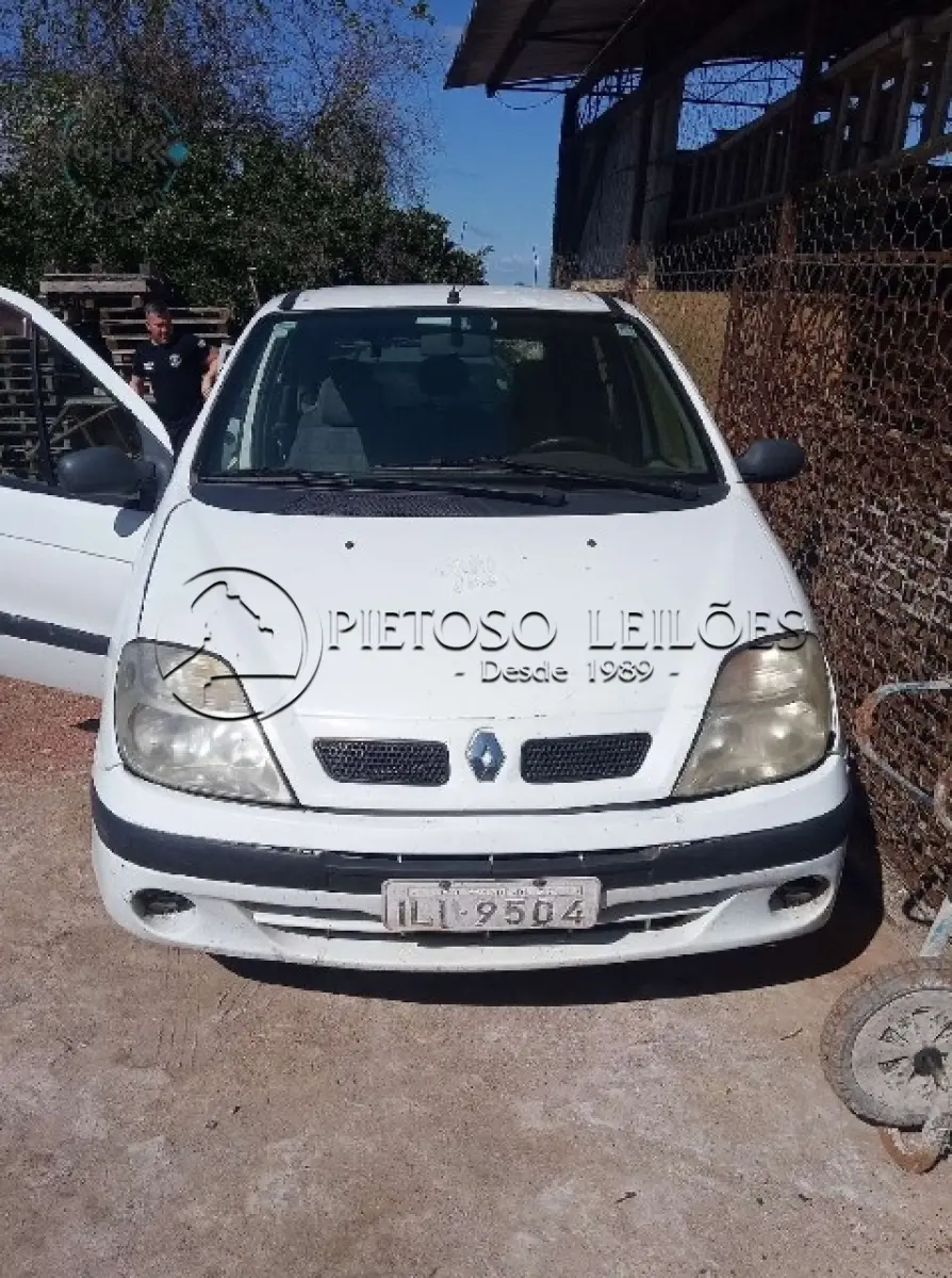 LOTE 004 - AUTOMÓVEL RENAULT/SCENIC RT1.6 16V, ANO/MODELO: 2003, PLACA: ILI9504