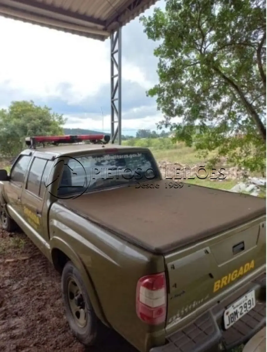 LOTE 003 - CAMINHONETE GM/S10 COLINA D 4X4, ANO/MODELO: 2009/2010, PLACA: JBM2991