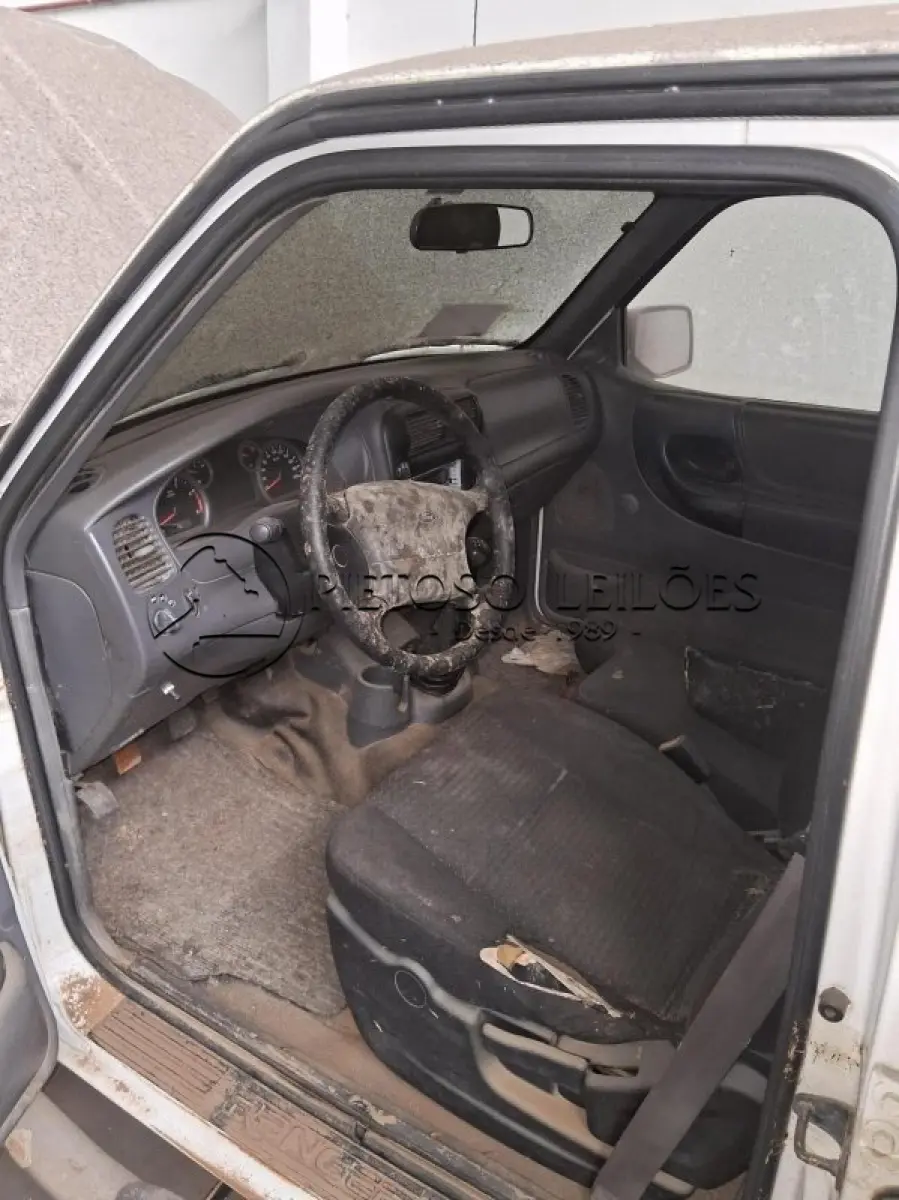 LOTE 002 - CAMINHONETE I/FORD RANGER XL 13P, ANO/MODELO: 2008/2009, PLACA: IPF8991