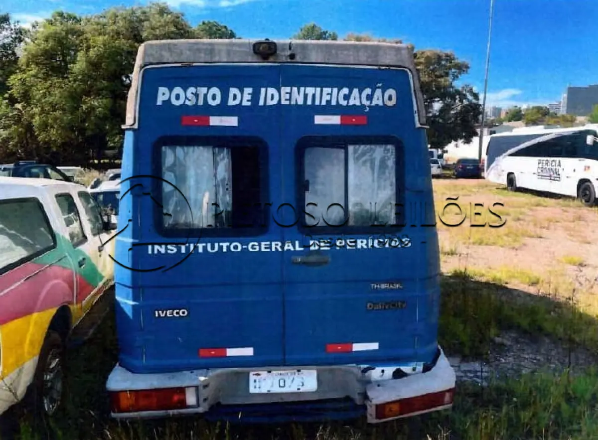 LOTE 012 - CAMINHÃO IVECO/DAILYCITY3813 VAN1, ANO/MODELO: 2005/2006, PLACA: IMV0737