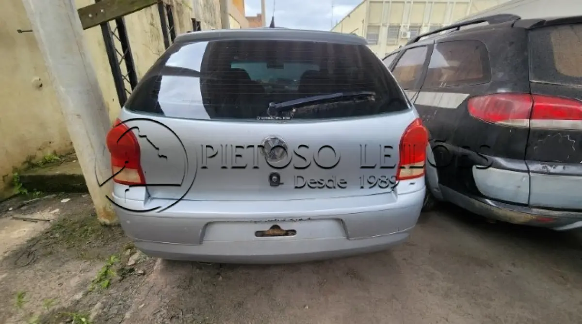 LOTE 009 - AUTOMÓVEL VW/GOL PATRULHEIRO 1.6, ANO/MODELO: 2006/2007, PLACA: JJQ2923