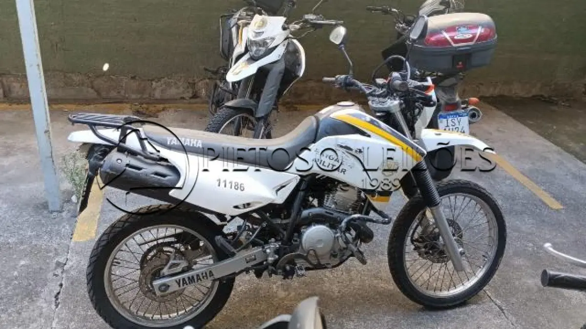 LOTE 001 - MOTOCICLETA YAMAHA/XTZ250 LANDER, ANO/MODELO: 2018/2019, PLACA: IYJ7487 