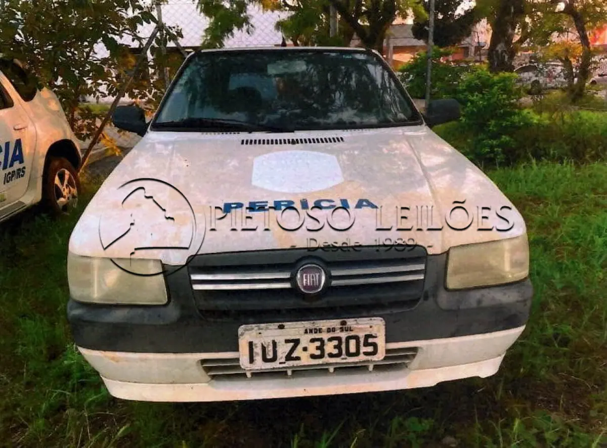 LOTE 016 - AUTOMÓVEL FIAT/UNO MILLE ECONOMY, ANO/MODELO: 2013, PLACA: IUZ3305