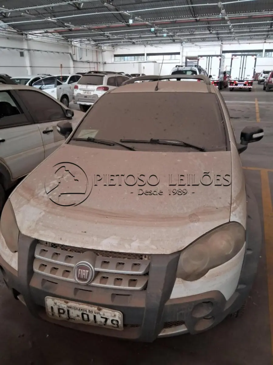 LOTE 004 - AUTOMÓVEL FIAT/PALIO WK ADVEN FLEX, ANO/MODELO: 2008/2009, PLACA: IPL0179,