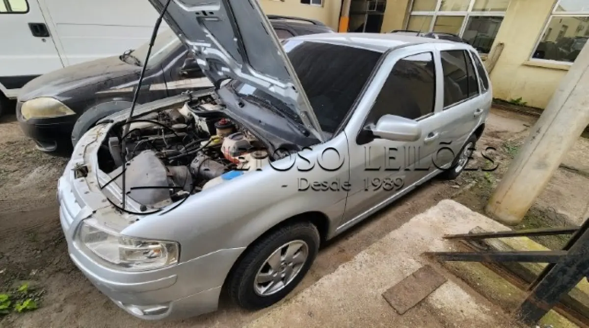 LOTE 009 - AUTOMÓVEL VW/GOL PATRULHEIRO 1.6, ANO/MODELO: 2006/2007, PLACA: JJQ2923