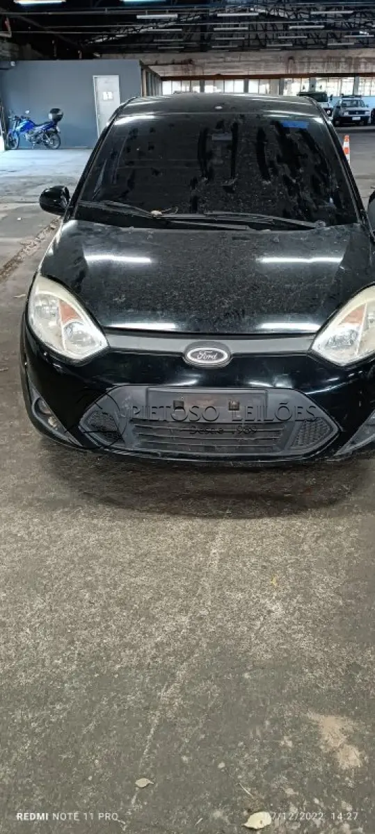 LOTE 011 - AUTOMÓVEL FORD/FIESTA 1.6 FLEX, ANO/MODELO: 2013/2014, PLACA: IUQ6967