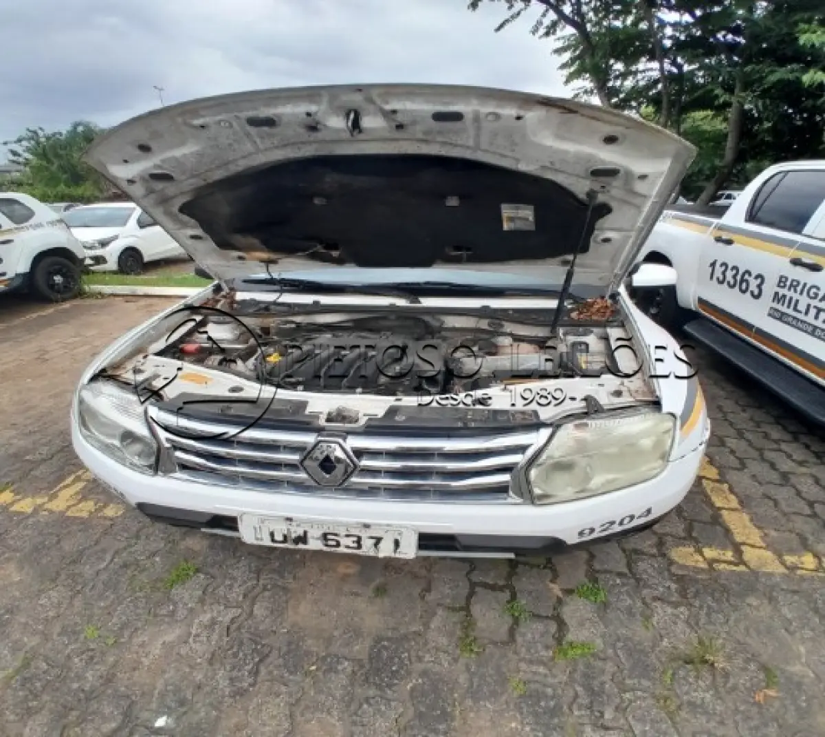 LOTE 007 - CAMIONETA RENAULT/DUSTER 16 E 4X2, ANO/MODELO: 2013/2014, PLACA: IUW6371