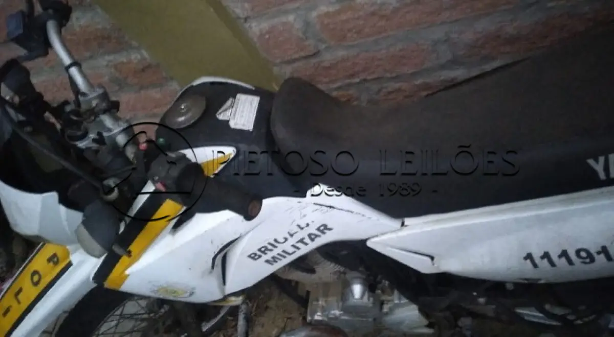 LOTE 008 - MOTOCICLETA YAMAHA/XTZ250 LANDER, ANO/MODELO: 2017/2018, PLACA: IYJ7546,