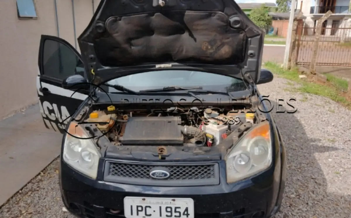 LOTE 022 - AUTOMÓVEL FORD/FIESTA SEDAN1.6FLEX, ANO/MODELO: 2008/2009, PLACA: IPC1954,