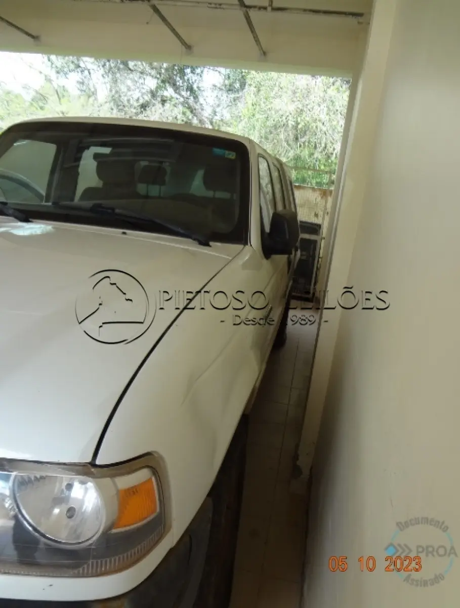 LOTE 030 - CAMINHONETE I/FORD RANGER XL 13P, ANO/MODELO: 2009/2009, PLACA: IPW2818