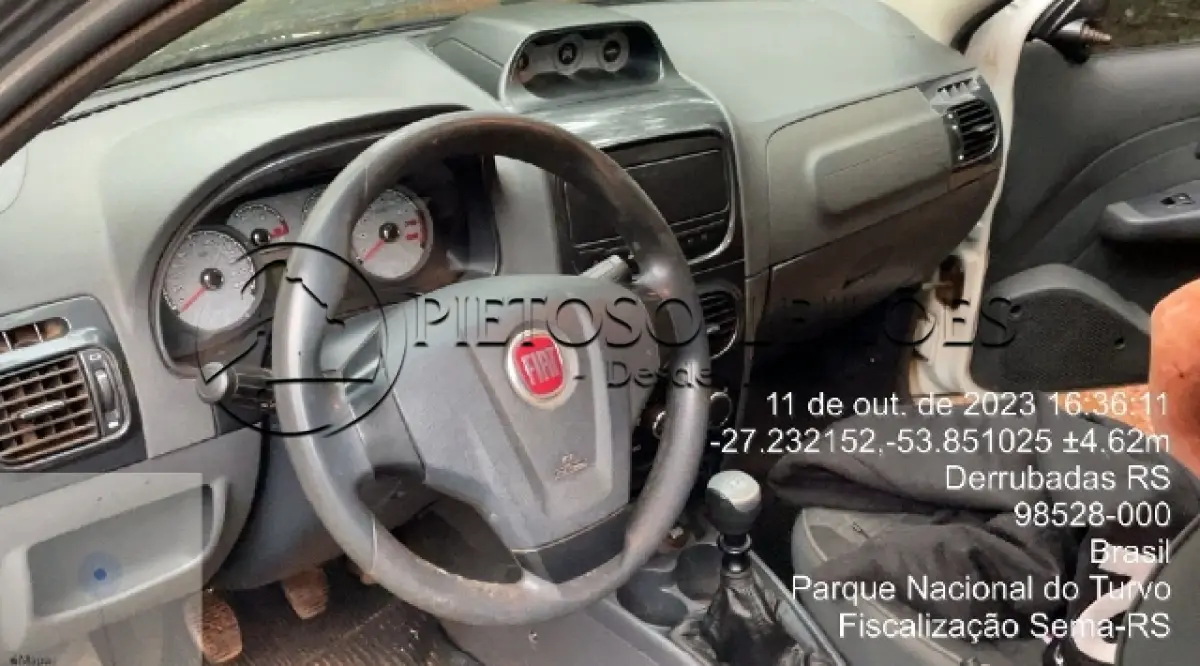 LOTE 023 - CAMINHONETE FIAT/STRADA ADVENT FLEX, ANO/MODELO: 2013/2013, PLACA: IUK4284