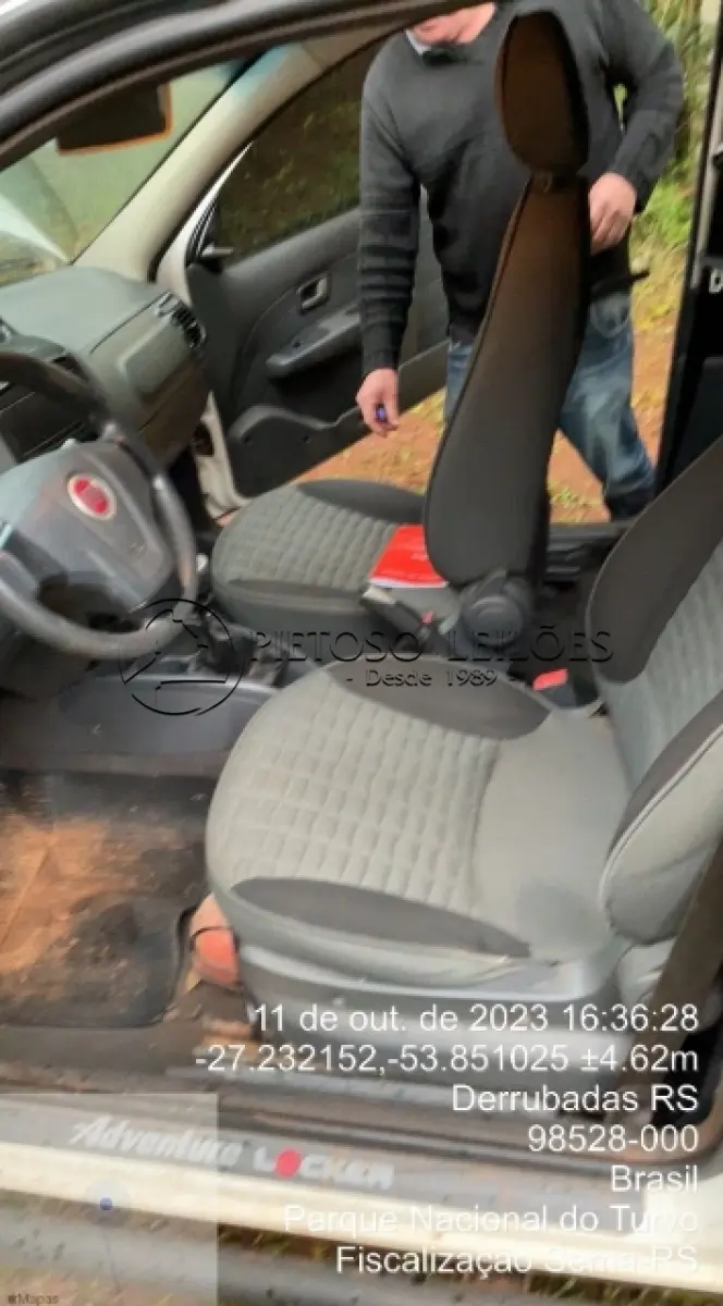 LOTE 023 - CAMINHONETE FIAT/STRADA ADVENT FLEX, ANO/MODELO: 2013/2013, PLACA: IUK4284