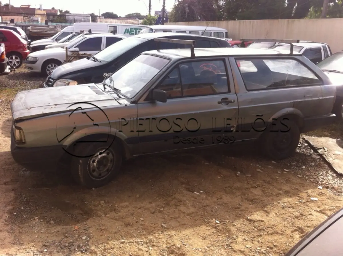 LOTE 002 - RESTRITO A CDV - SUCATA DE AUTOMÓVEL MARCA/MODELO: VW/PARATI GL, ANO/MODELO: 1987/1987, PLACA: IAY2641.