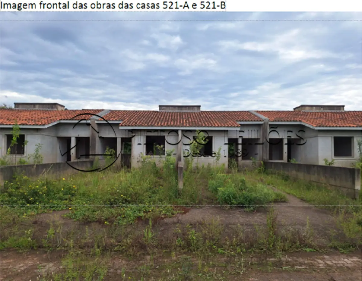 Foto de ESTEIO/RS - CASA DE ALVENARIA EM CONSTRUÇÃO - Nº 521-B - RUA VITOR MATEUS T...