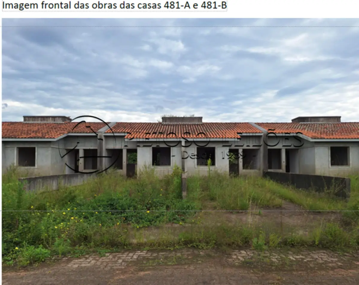 Foto de ESTEIO/RS - CASA DE ALVENARIA EM CONSTRUÇÃO - Nº 481-B - RUA VITOR MATEUS T...