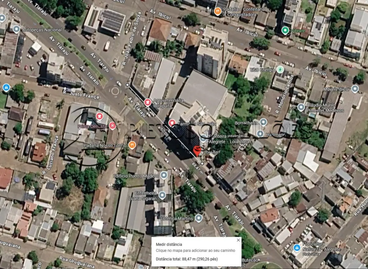 ALEGRETE/RS - TERRENO URBANO COM 156,50M² NO BAIRRO IBIRAPUITÃ.