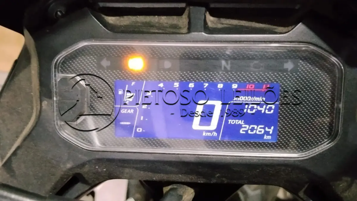 LOTE 101 - MOTOCICLETA HONDA/XRE 190 ADV, ANO/MODELO: 2025, PLACA: JDL1F85