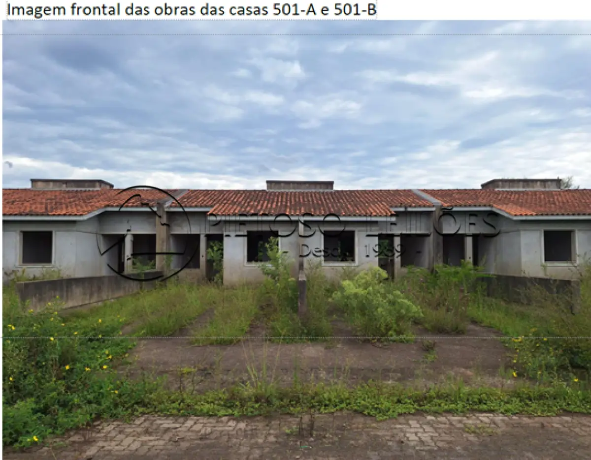 Foto de ESTEIO/RS - CASA DE ALVENARIA EM CONSTRUÇÃO - Nº 501-A - RUA VITOR MATEUS T...