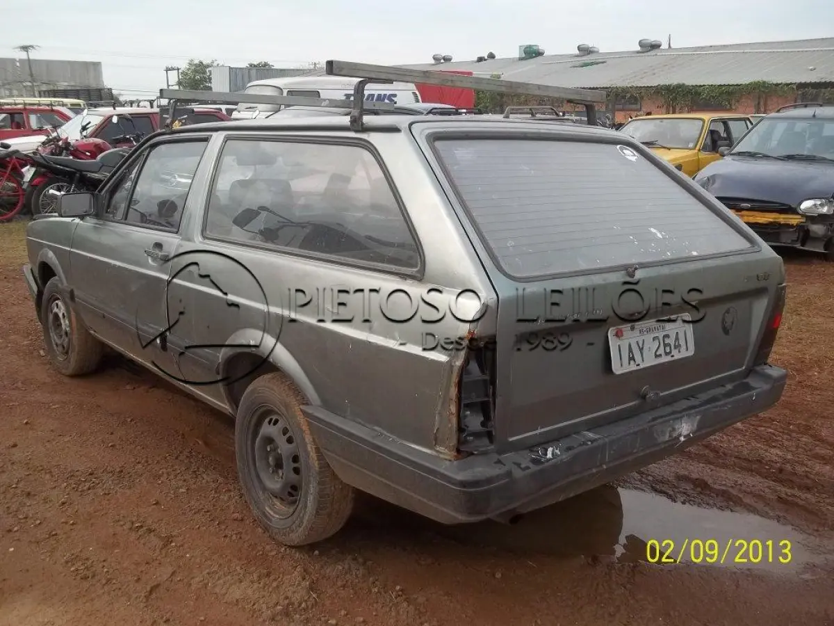 LOTE 002 - RESTRITO A CDV - SUCATA DE AUTOMÓVEL MARCA/MODELO: VW/PARATI GL, ANO/MODELO: 1987/1987, PLACA: IAY2641.