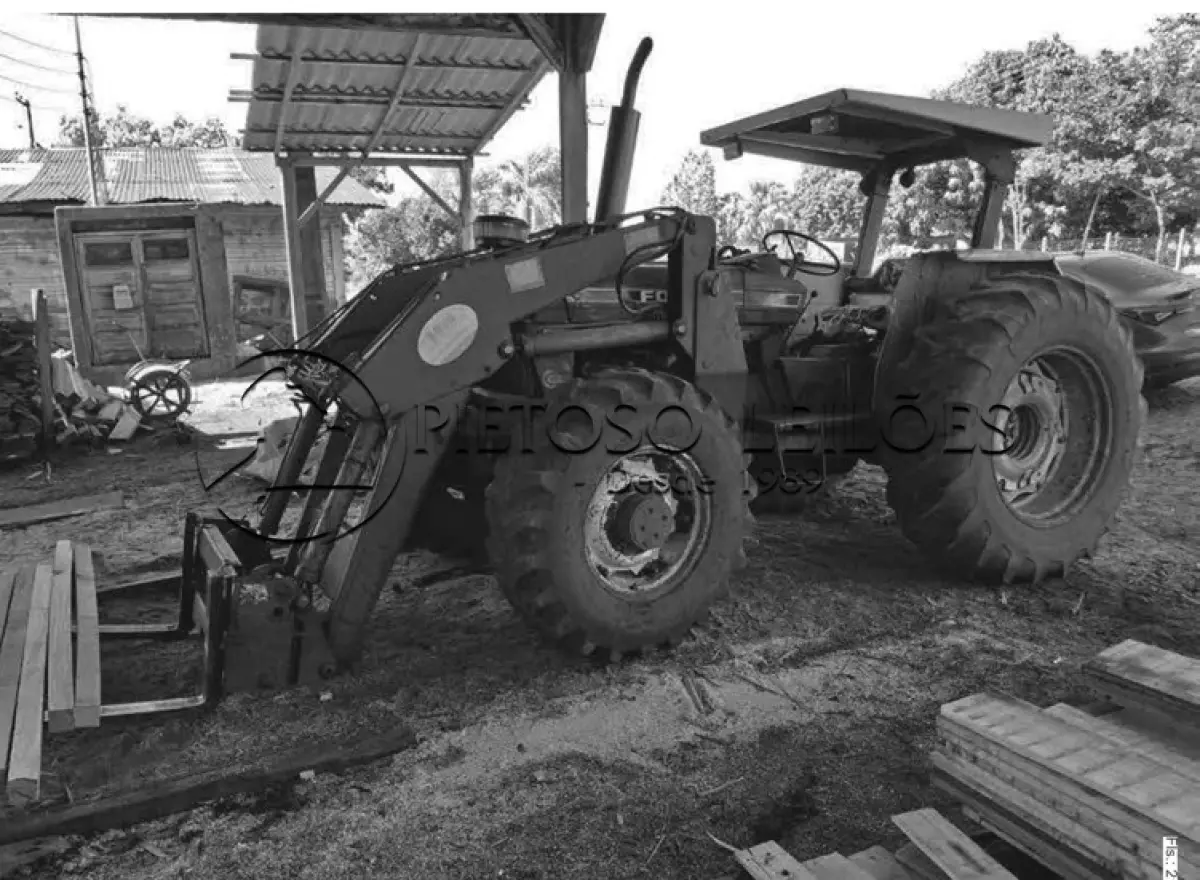 LOTE 001 - TRATOR FORD, MODELO 7610, ANO: 1994