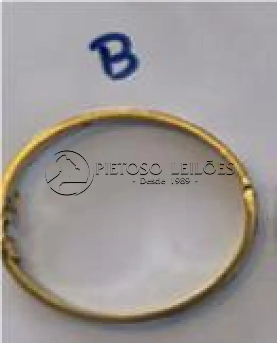 LOTE 138 - BRACELETE DE OURO