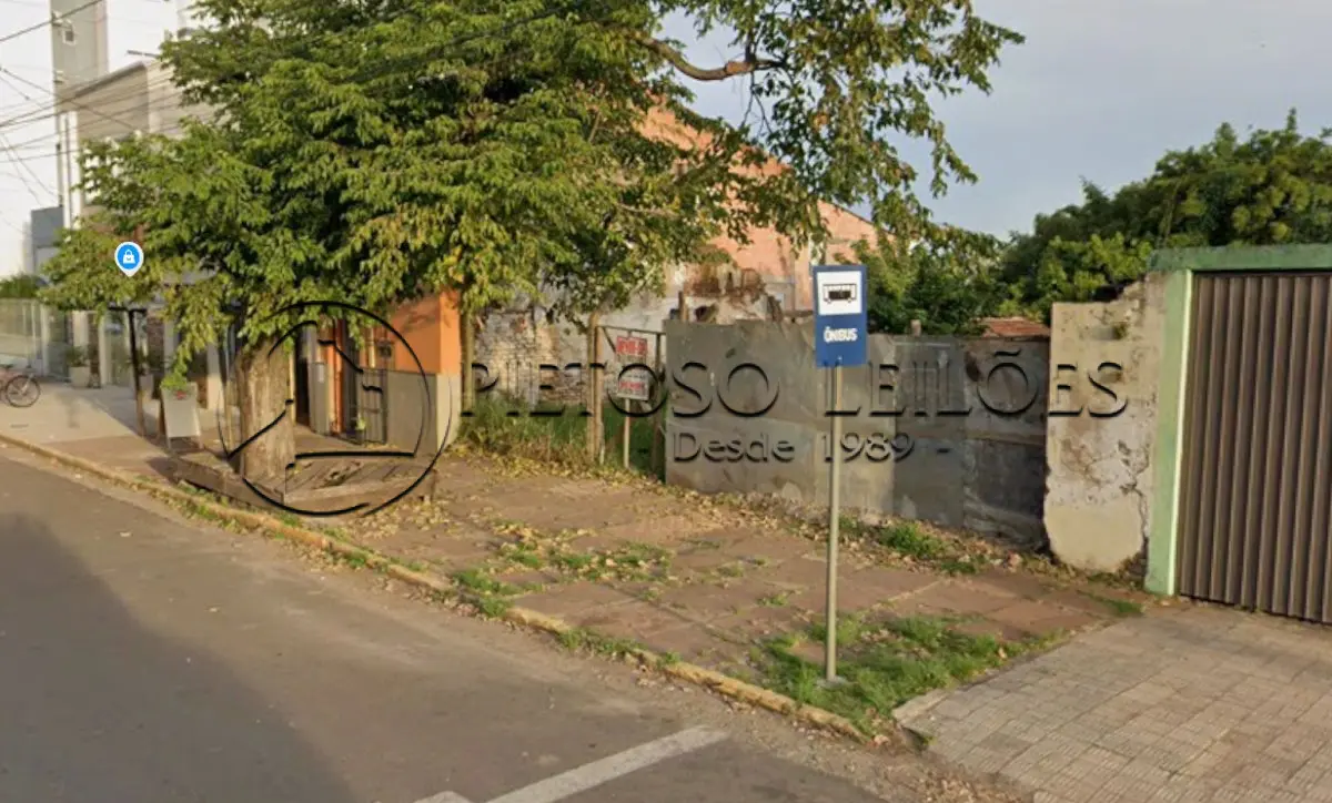 LOTE 001 - ALEGRETE/RS - TERRENO URBANO COM 660,00M² NA PRAÇA GENERAL OSÓRIO, BAIRRO CIDADE ALTA.