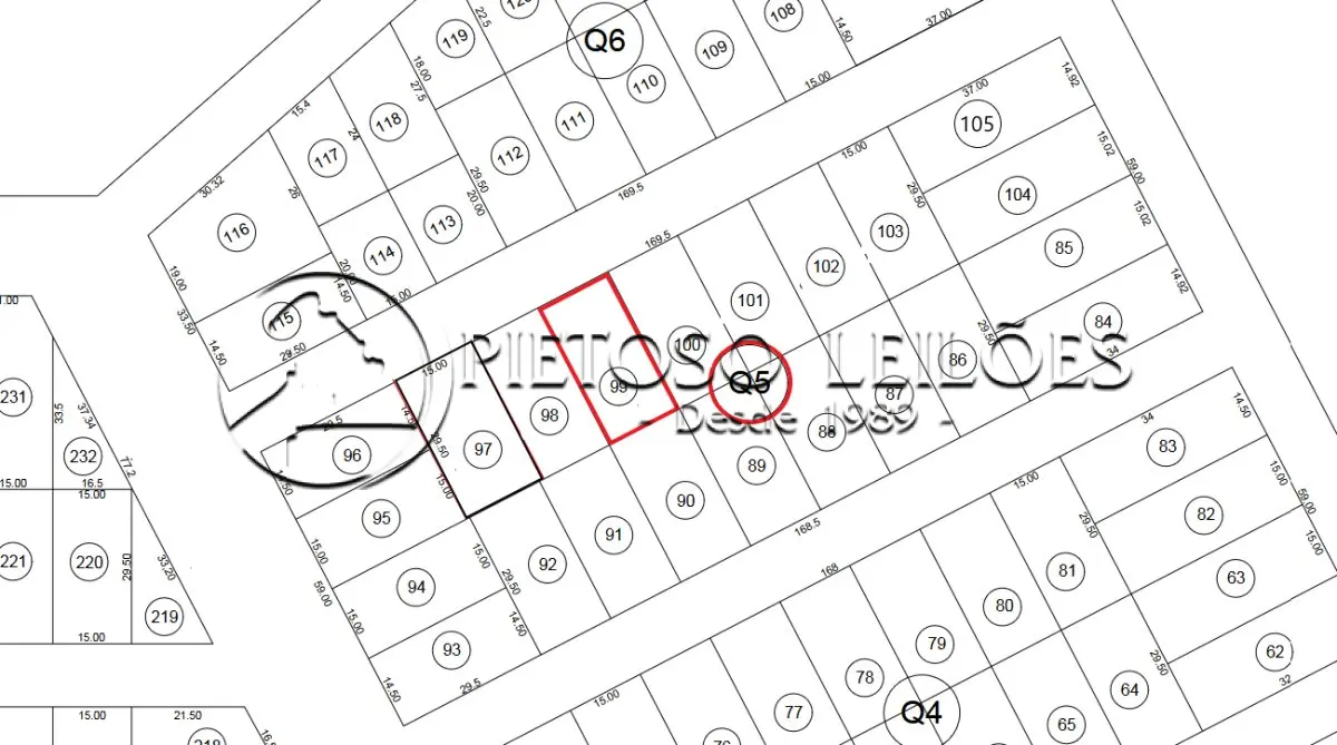 ALEGRETE/RS - TERRENO URBANO - LOTE 99 DA QUADRA 05 - BALNEÁRIO CAVERÁ