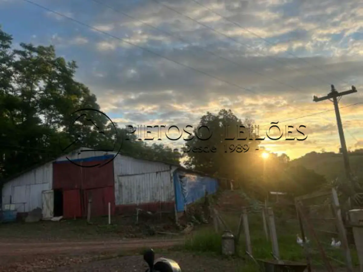 LOTE 100 - ENCANTADO/RS - ÁREA DE TERRA RURAL COM 37.125,00M² E BENFEITORIAS - LINHA SÃO LUIZ