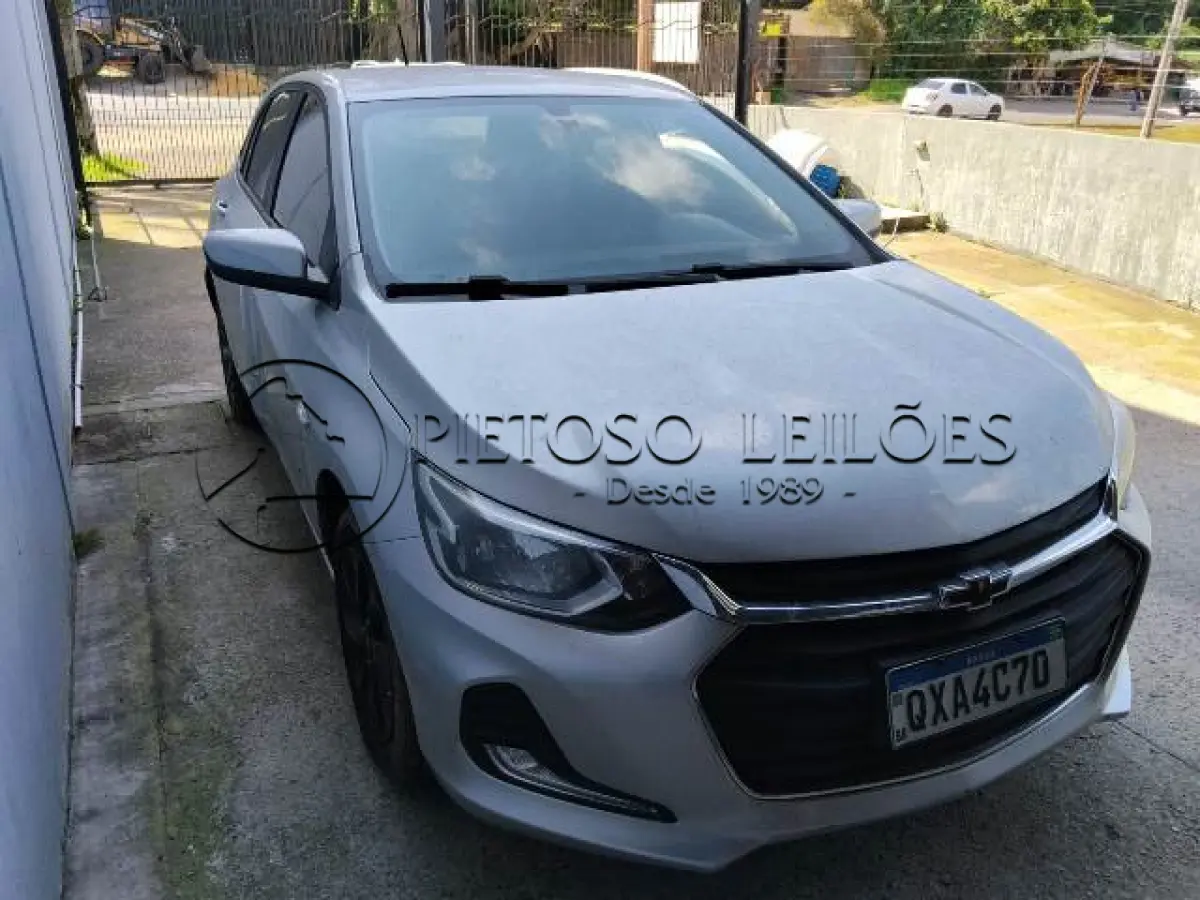 LOTE 101 - AUTOMÓVEL CHEV/ONIX 10MT LT1, ANO/MODELO: 2019/2020, PLACA: QXA4C70