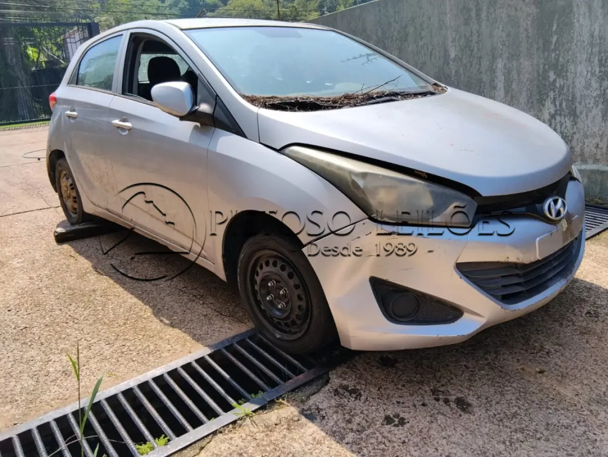 LOTE 508 - AUTOMÓVEL MARCA HYUNDAI MODELO: HB20 1.0M COMFOR, ANO: 2014, MODELO: 2015, PLACA: IWH7296.