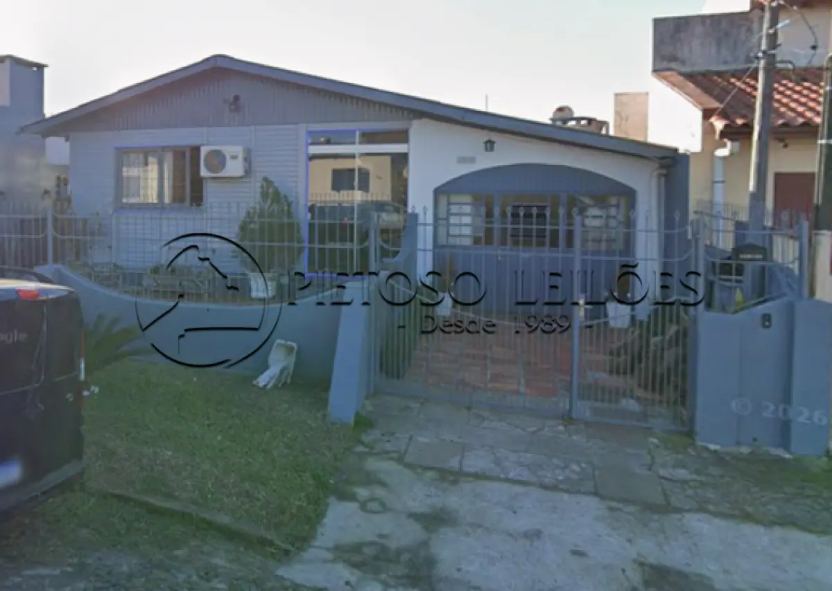LOTE 101 - ROSÁRIO DO SUL/RS - CASA DE 88,22M² E TERRENO DE 270,60M² - RUA DOS ANDRADAS, Nº 1966 - AREIAS BRANCAS